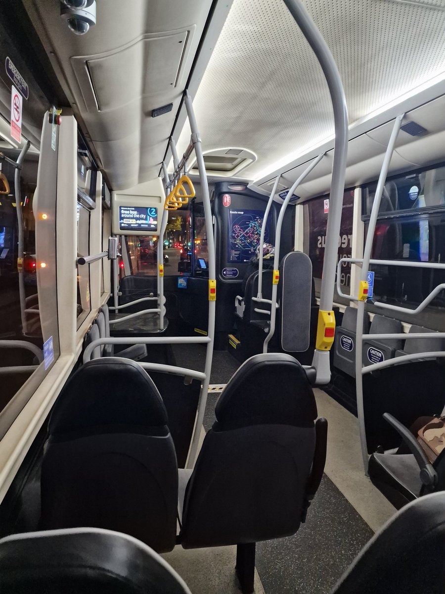 Nice little trip on FreeBus2 from Picc to Deansgate.
Nice to be a passenger for once...  10 hours driving these tomorrow.
