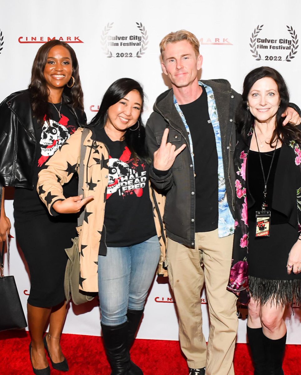 RashidaLHudson's tweet photo. Such an honor to be apart of an amazing cast of #Halfdeadfred Shout to the amazing Director, Bron Theron for the amazing opportunity and experience! You guys rock ! #actorslife #culvercityfilmfestival https://t.co/bKnxKqPo4L