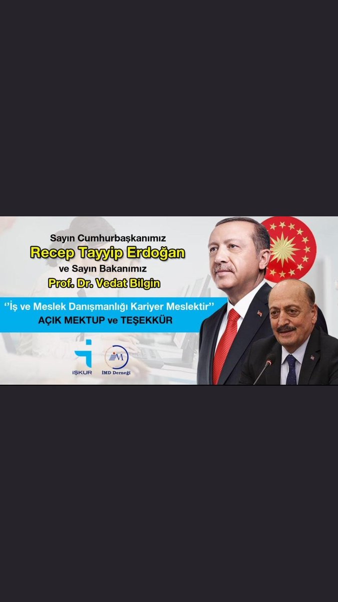 zgnDoan7's tweet photo. #İMDKariyerMeslektirİş ve meslek danışmanları pandemi döneminde devletimizin vatandaşa uzanan şefkatli elleri oldu.Istihdam dursa kalkınma da durur diyerek istihdamı ayakta tuttular. Talebimiz imd uzman.
 #İMDKariyerMeslektir https://t.co/lB2HEzywIR