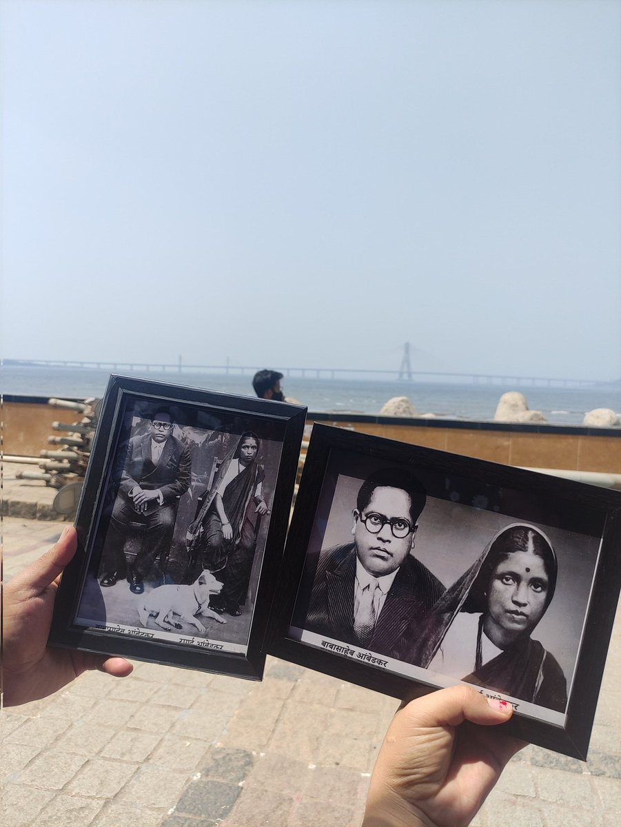 "life should be Great rather than Long" - Baba saheb. 
This photo was taken when I went to Chaityabhumi for the very first time back in April this year. 
#MahaparinirvanDin2022 #jaibhim