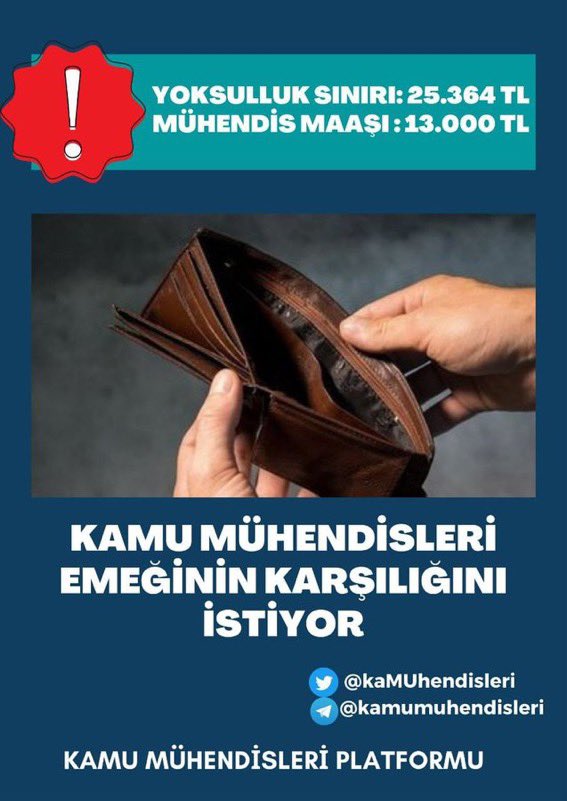 Mühendis ile evlenmeyin yoksul kalırsınız.
<a href="/refik_ozen16/">refik ozen</a> <a href="/Ozturkdenizli/">Yasin Öztürk</a> <a href="/eronat_oya/">Oya ERONAT 🇹🇷</a> <a href="/okangaytanciogl/">Okan Gaytancıoğlu</a> <a href="/orhancakirlar22/">Orhan ÇAKIRLAR</a> <a href="/zulfudemirbag23/">Zülfü DEMİRBAĞ</a> <a href="/SuleymanKrmn/">Süleyman Karaman🇹🇷⚡</a> <a href="/korayaydintr/">Koray Aydın</a> <a href="/yasaryldrmMHP/">Yaşar Yıldırım</a> <a href="/selvacam/">Lütfiye Selva Çam 🇹🇷</a> <a href="/07ibrahimaydin/">İbrahim AYDIN</a> <a href="/abdurrahmanbask/">Abdurrahman Başkan 🇹🇷</a> <a href="/aydinozer07/">aydın özer</a> <a href="/rizaposaci/">Rıza POSACI</a> <a href="/Ziverozdemir/">Ziver ÖZDEMİR</a> 
#KamuMühendisineZam