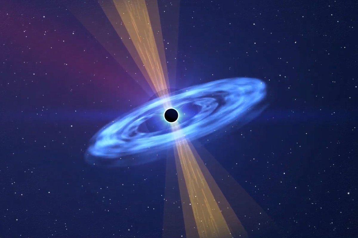 maximaxoo's tweet photo. #Space: mysteriously #BrightFlash is a #BlackHole jet pointing straight toward Earth, astronomers say โ the observations could illuminate how supermassive black holes feed and grow
๐ โบ https://t.co/olNNcxG6UO โ via @MIT https://t.co/4QqeJBhthv