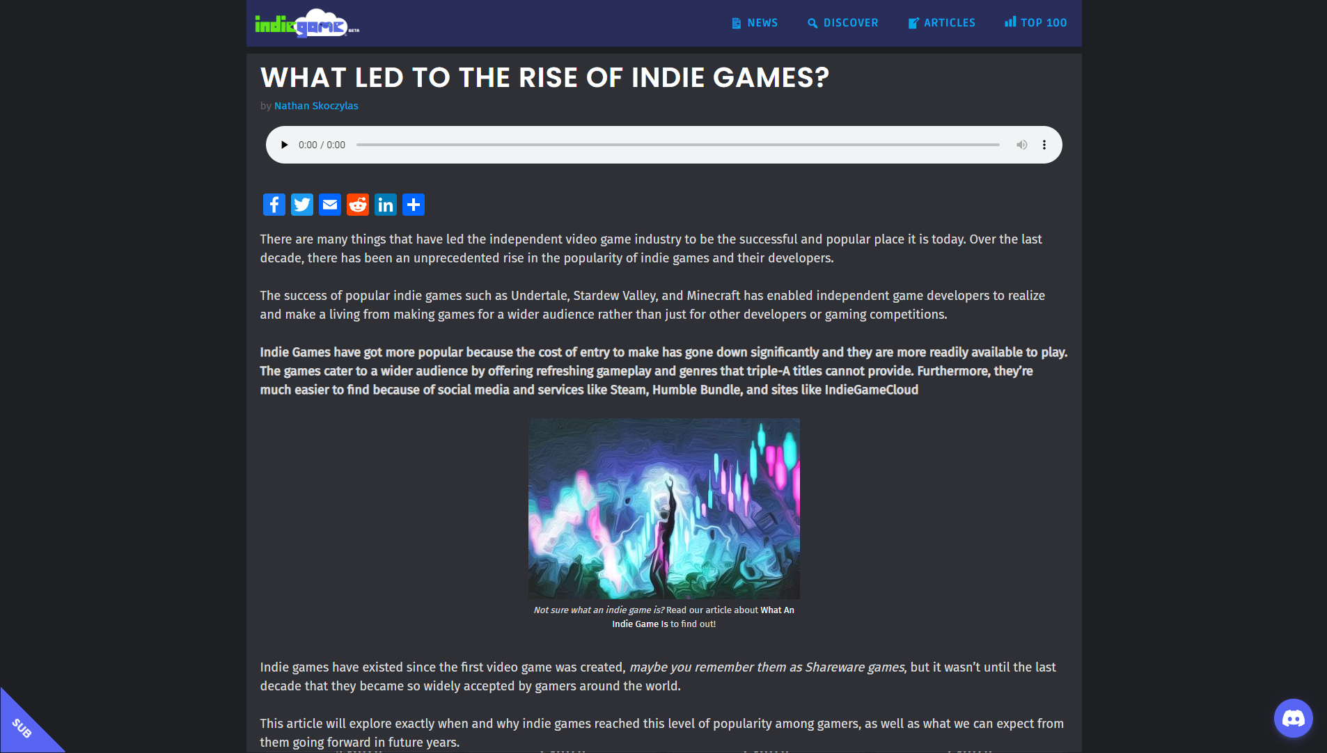 Wiki for Indie Games - IndieGameCloud