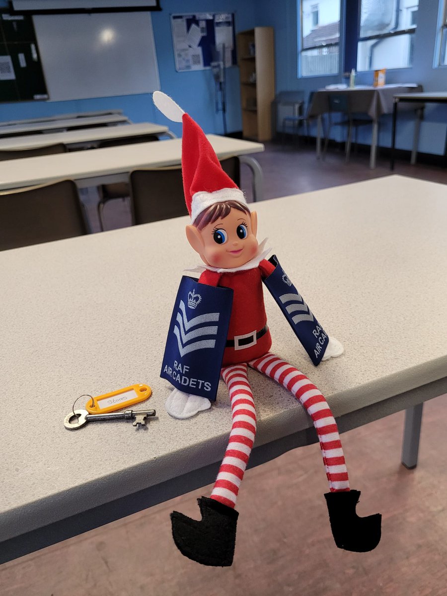 Day 5) What a splendid thing to do by Cadet Elf-Mantoura - raiding Warrant Officer Rick's stores! Even the NCOs tremble before going into stores, but Elf took the keys and walked in with such ease! He saw a pair of Flight Sergeant ranks, took them, and walked out in a breeze!