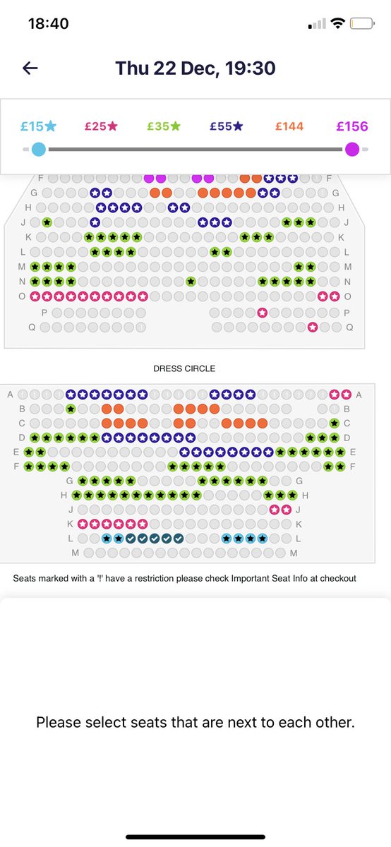 sjc5894's tweet photo. @TodayTixUK trying to book 5 £15 tickets for Jersey boys and no joy at all, any help? https://t.co/loxF3WhZWH