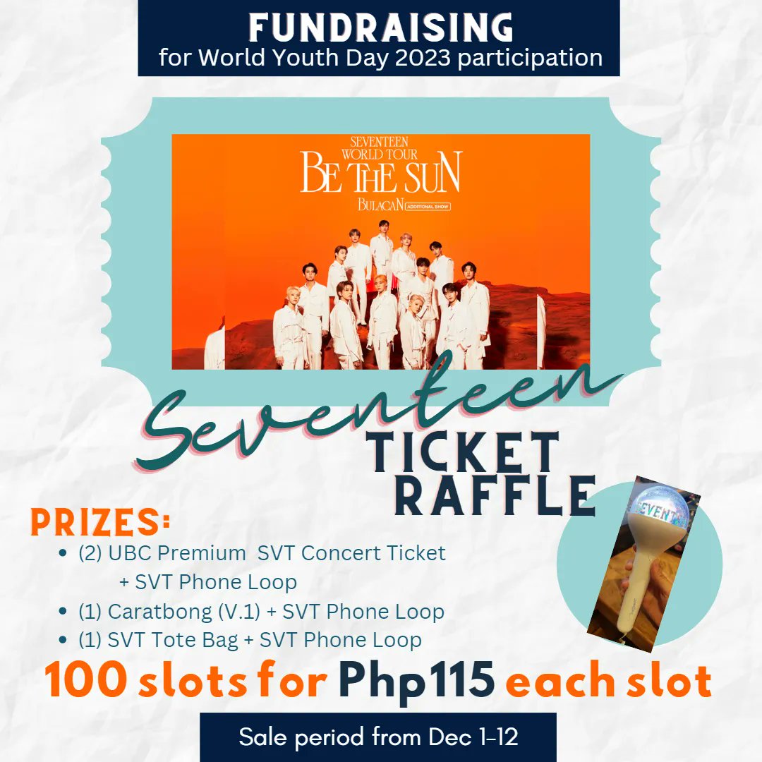 bytheTeaTas's tweet photo. [FUNDRAISING for WYD 2023] 

Updated prizes for our SVT #BeTSinBULACAN raffle slot 

You can now have a chance to win an Official Caratbong v1 (2nd hand).

🏷️ic wts lfb seventeen carats svt bets hoshi woozi mingyu seungkwan jun the8 dino jeonghan wonwoo scoups vernon joshua dk https://t.co/spXSUtllRz