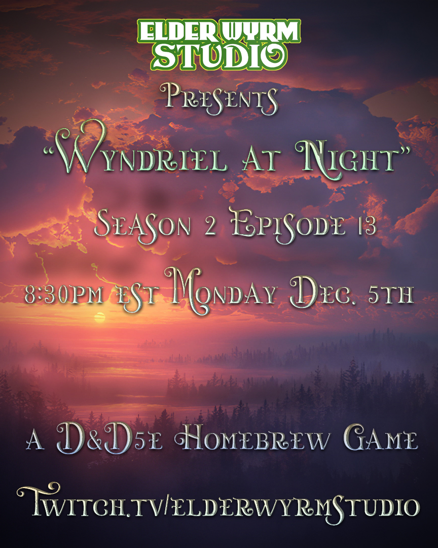 elderwyrmstudio's tweet photo. In pursuit of the witch the gang got pulled into a fight between two gods. Sides were chosen. One god was killed by Snick and Lyyra took its place? WTF is going on and why is the sky so dark now? #tuneintonight #d20 #dnd5e #ttrpg #arewestillfriends #arewecool https://t.co/cXSvUHm4Ih