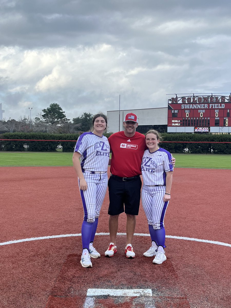 Thank you players and coaches for a great softball camp this weekend at Nicholls! <a href="/BlaZerelitemain/">LouisianaBlazersEliteMain</a> <a href="/JackNLucysDad/">Justin lewis</a> <a href="/nicholls_sb/">Nicholls Softball</a> <a href="/CoachRonFrost/">Coach Ron</a>