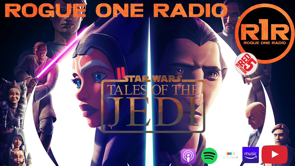 RebelNerdRadio's tweet photo. Tomorrow we dive into the #DisneyPlus animated series #TalesOfTheJedi with @LunyrGrl!
#starwars #rogueoneradio #wearered5
https://t.co/OluAJkEkO5 https://t.co/PbggMqht0a