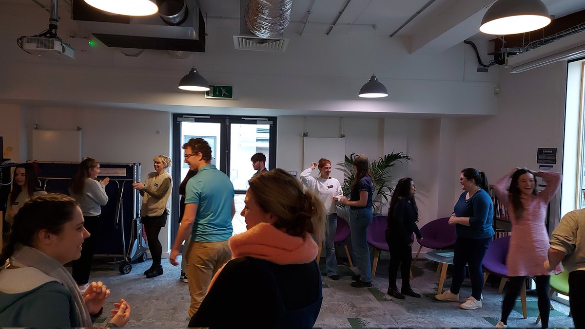 richardgkyle's tweet photo. 🎲 Huge thanks to @PressRestore and @MKoeners for leading the first playful design session today - and to all our Stage 4 #ExeterNurse students for embracing the fun on the road to innovation! Roll-on Thursday! #play #design  #problemspace https://t.co/2f2jJjoS4V