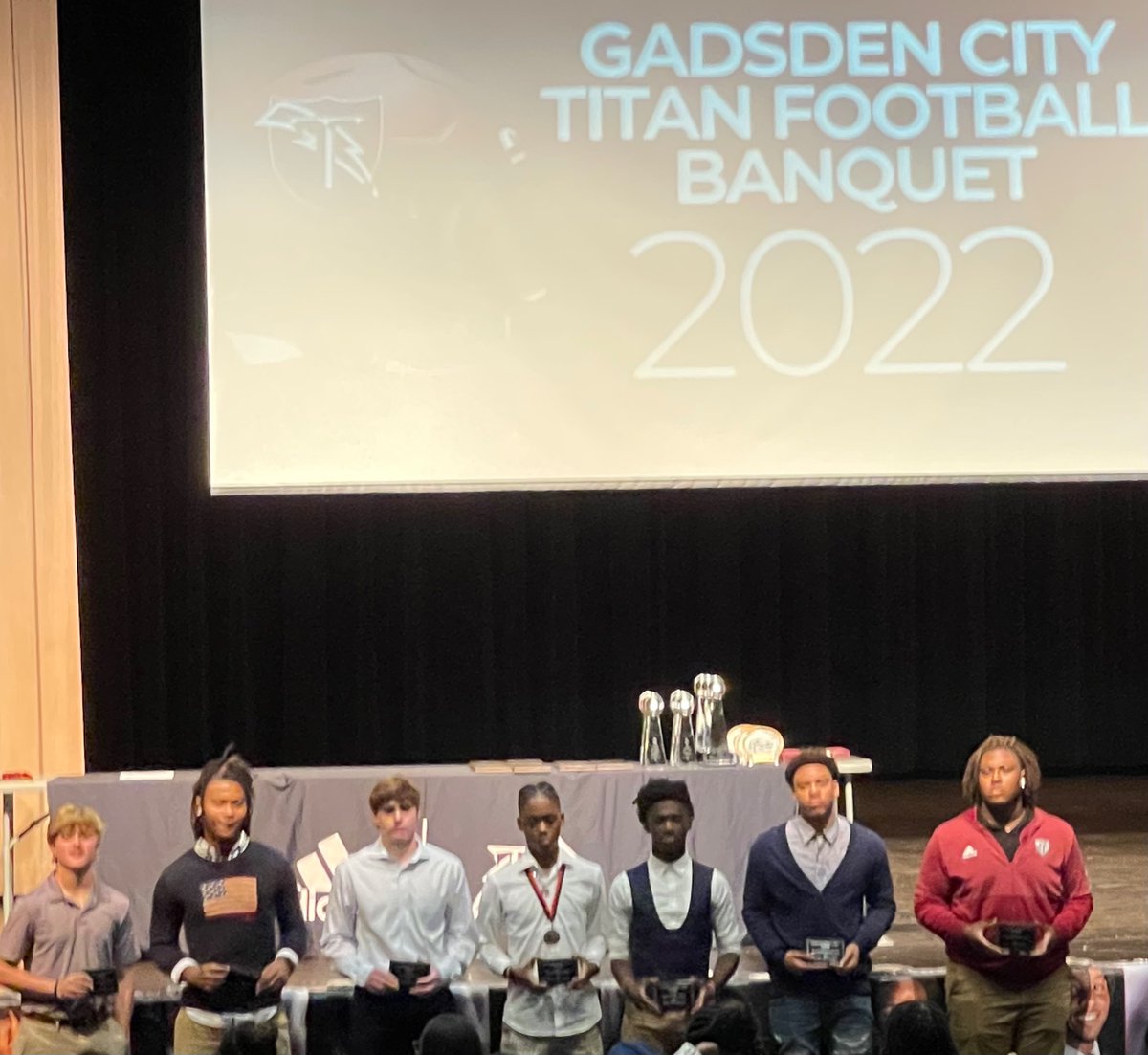 2022 <a href="/gctitansfb/">Gadsden City FB</a> Control What You Can Control Award recipients always with positive attitudes/energies/efforts even amid adverse individual situations/circumstances or outside influences:
<a href="/KaiFranklin14/">Kai Franklin - QB</a> Ty Sims
<a href="/M_Sparks16/">Matthew Sparks</a> <a href="/LukeWaldrop5/">Luke Waldrop</a> Jordan Underwood <a href="/SJonesmotv8/">Steven Jones Jr. #24 (6’2 205)</a> <a href="/dpatt2023/">Dorian Patterson</a>