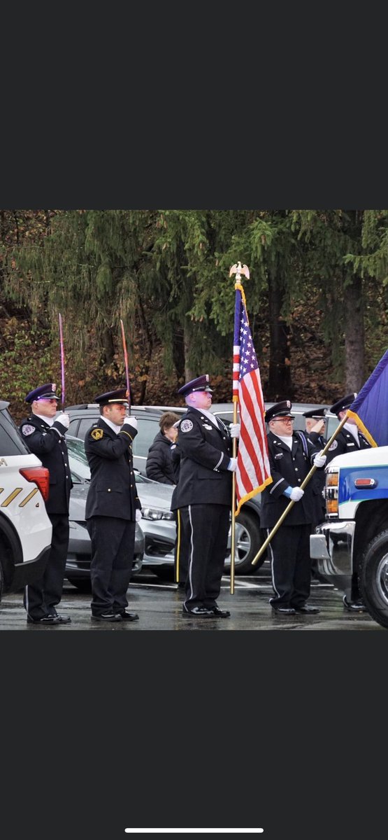 RossWestViewEMS's tweet photo. Honor Guard Members participating in Saturday’s events to honor fallen Paramedic Nick Theofilis. Honor Guard Members participated in the funeral ceremony on Saturday as well as assisted with sentry duty Friday evening. https://t.co/jvrIq90AxZ