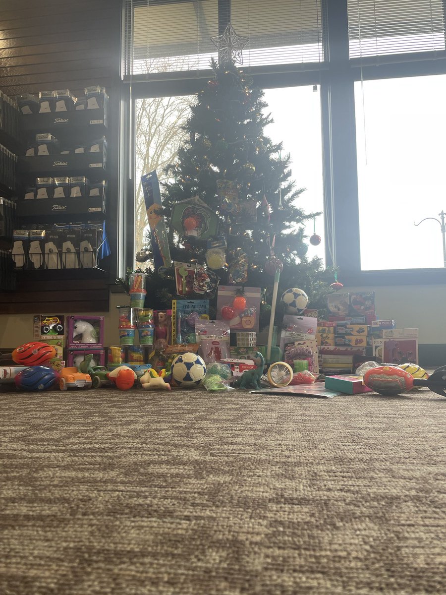 Big shout out to Mr. Greg Dooley and friends for donating around $135 in toys for our toy drive.  You still have time to pitch in and get a free 18 hole cart voucher or large bucket of range balls for your donation.  Taking toys now until 12/24!  #community #givetoreceive