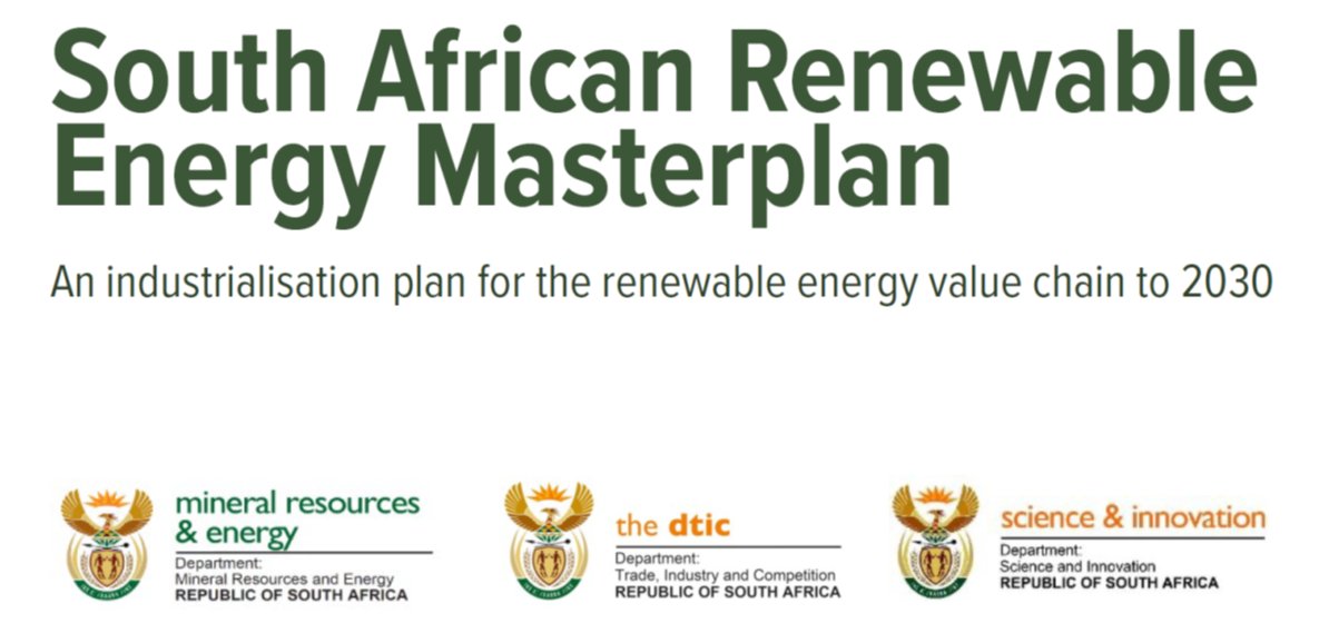 Gaylor_MC's tweet image. Working in &amp;amp; around the #renewableenergy value chain? Interested in supporting the inclusive and sustainable development of a RE industry?
I've just been appointed as the facilitator for the South African Renewable Energy Masterplan (SAREM).
So get it touch &amp;amp; let's work together!