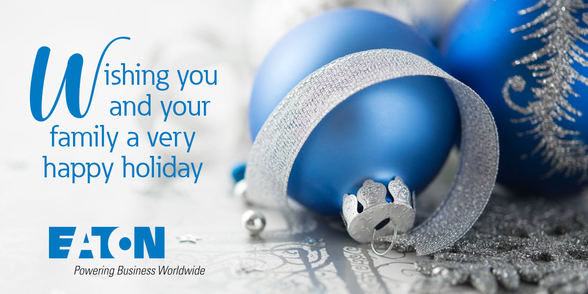 Eaton would like to sincerely thank all of you for your support and business in 2022. We wish you and your families the very best this Holiday Season. Here’s to another great year in partnership for 2023! Eaton promo still on until Dec 31st! 

Learn more: ms.spr.ly/6019eBV17