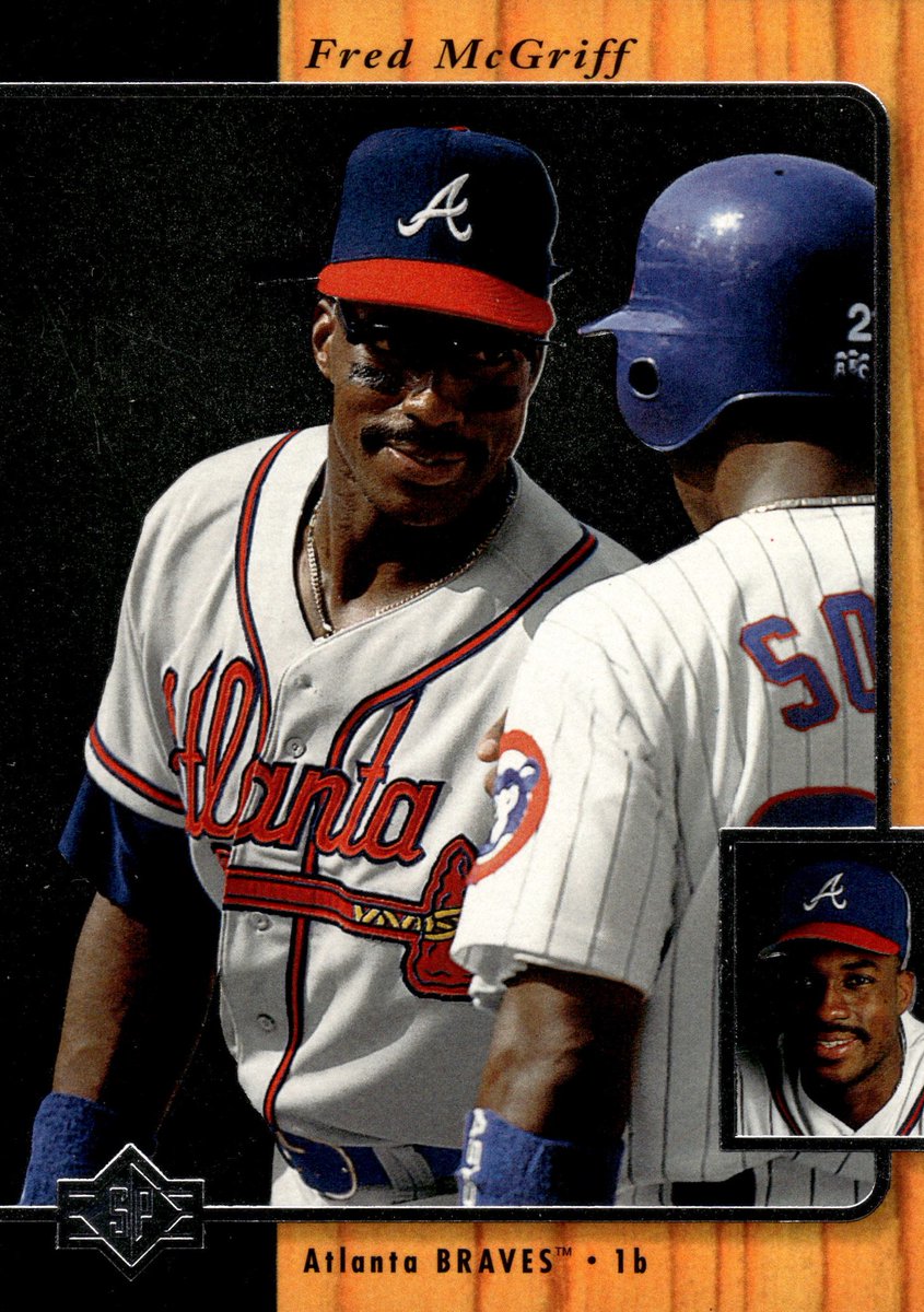 OACCards's tweet photo. Cubs legend Fred McGriff was announced as a 2023 Hall of Fame inductee yesterday.
I've got 62 McGriff cards in the Cubs collection, 1 in the #IvyCollection and 1 in the Cubs Cameo collection (w/Sosa).
According to TCDB, he's got just over 300 Cubs cards so I've got work to do! https://t.co/Q3RPO4C39H