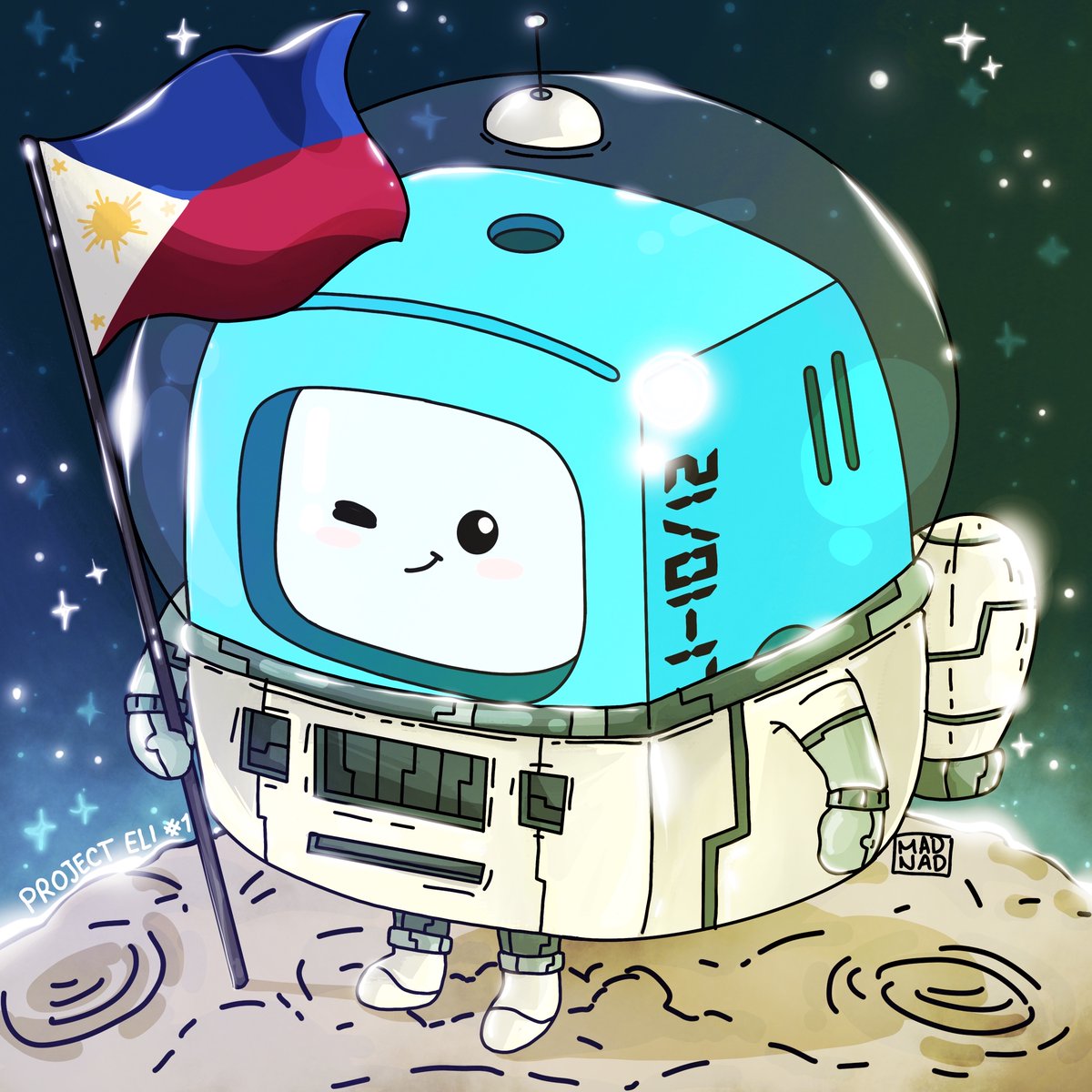 Flexing my unique Eli made by Mad.Nadz (Sorry idk you're twitter🙏)! Thank you <a href="/ProjectEliNFT/">Project Eli</a> fam for choosing me! 💕

This is fantastic! ✨

<a href="/EmRo1975/">EmRo 💛</a>
<a href="/NoOnionNoGarlic/">NoOnion,NoGarlic.</a>
<a href="/LoicOnTheChain/">Loïc</a>
@stark666NFT
<a href="/davbluemoon/">Bleu</a>