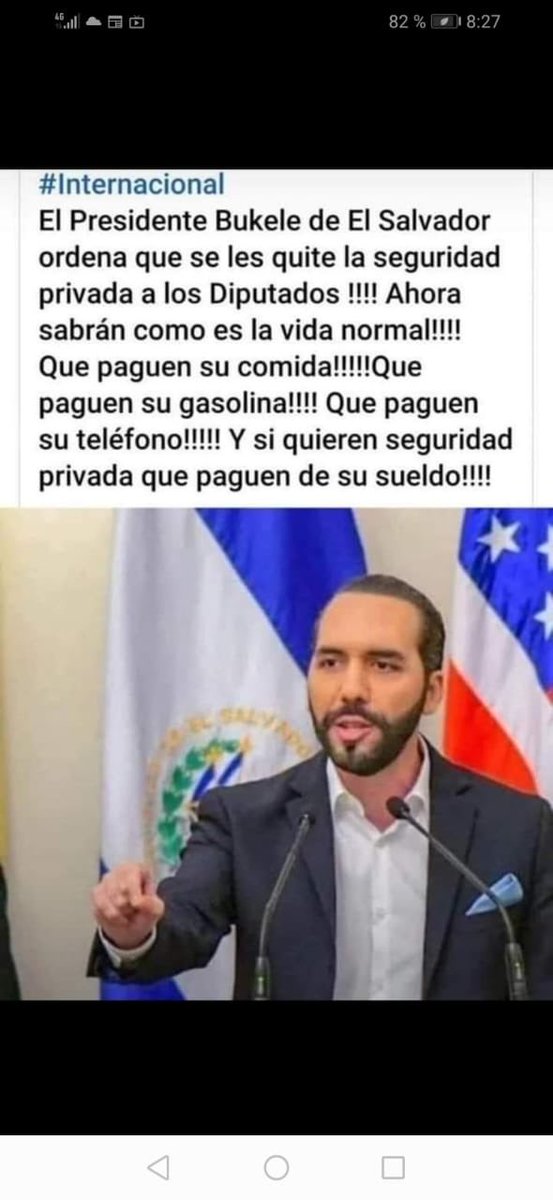 ExpMismo's tweet photo. Necesitamos a Bukele en Chile https://t.co/dDNOS3ZtjG