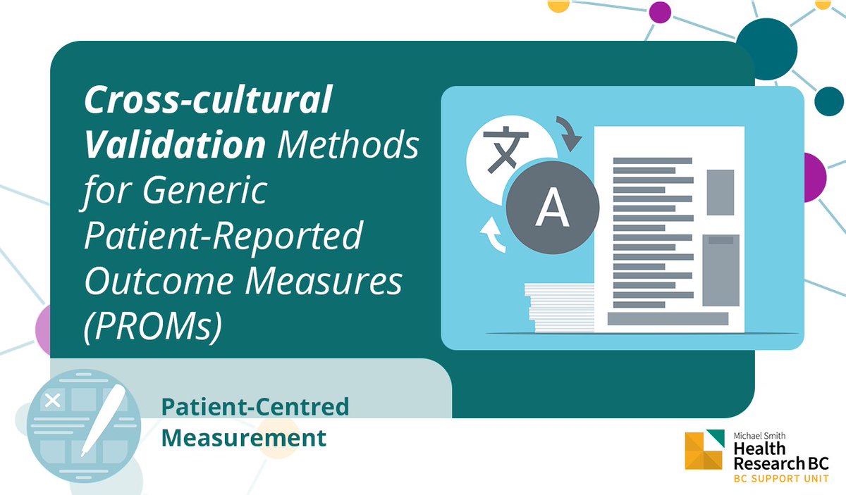 #MethodsMondays Many PROMs have been translated from English, but are they representative? 

The work tested the Chinese translations of the VR-12 &amp; interviewed Chinese-speaking immigrants abt their experiences &amp; needs for care: ow.ly/hWtM50KLT6B

@BD_Zumbo @pamwoitschach