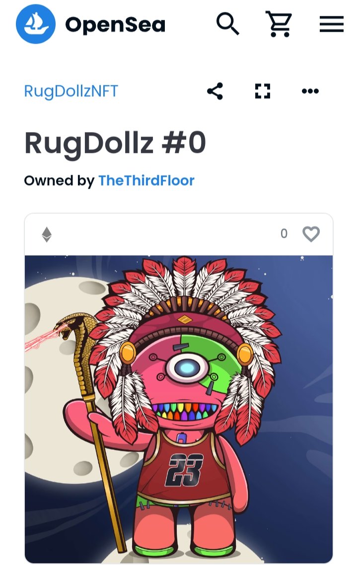 anz404's tweet photo. @RugdollzNFT  @AlexGroome1 

Tis is sweet!!!!
Thanks @RugdollzNFT https://t.co/IVuX8ZDoNl