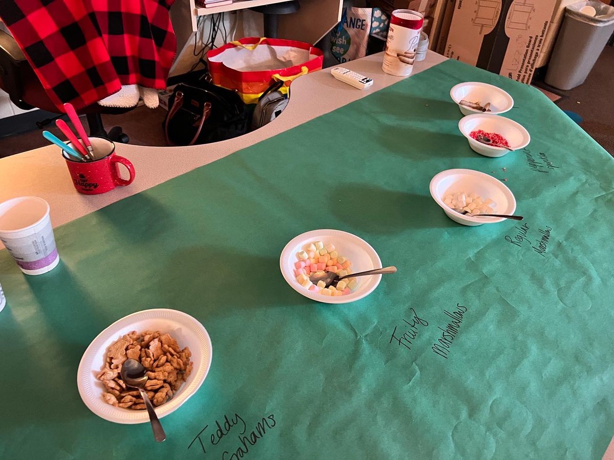 Enjoying a hot cocoa bar and cartoons for a class reward! 😋 

<a href="/SmokyRow1/">Smoky Row Elementary</a> <a href="/myccs/">Carmel Clay Schools</a>