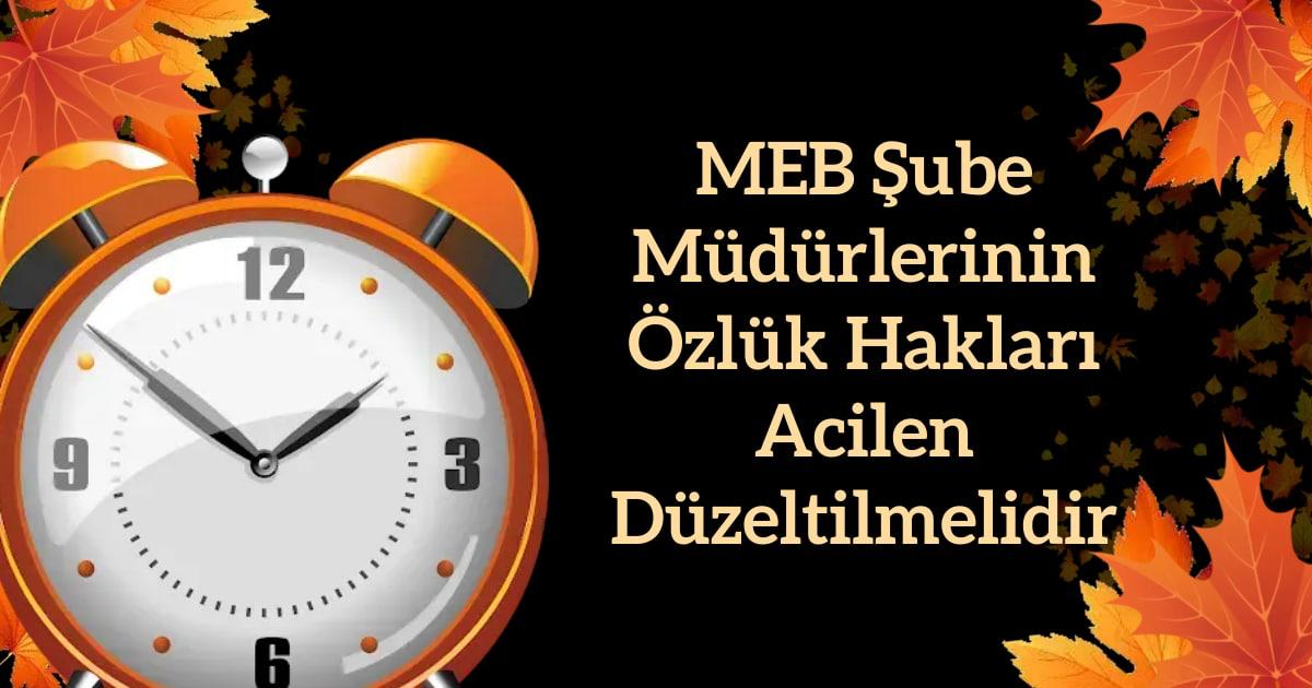 Şube müdürlerinin:
İş yükü ağırdır.
Aldığı ücret adil değidir.
Talepleri haklıdır.
Özlük hakları acilen iyileştirilmelidir.
#MebSubeMudurleri
<a href="/tcbestepe/">T.C. Cumhurbaşkanlığı</a>
<a href="/RTErdogan/">Recep Tayyip Erdoğan</a> <a href="/dbdevletbahceli/">Devlet Bahçeli</a> 
<a href="/tcmeb/">Millî Eğitim Bakanlığı</a> 
<a href="/_aliyalcin_/">Ali YALÇIN</a> 
<a href="/TalipGeylan06/">Talip Geylan</a>
<a href="/NureddinNebati/">Dr.Nureddin NEBATİ🇹🇷</a>