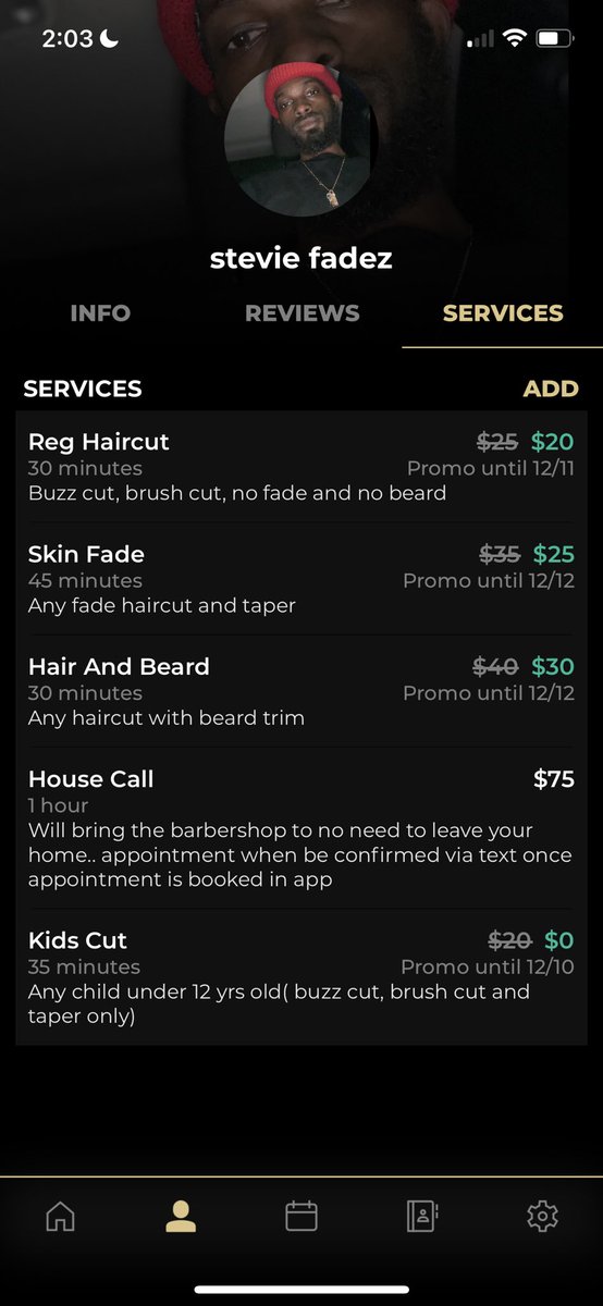 Stevie_dollaz's tweet photo. A lil promo I’m running #TheCutApp https://t.co/hKEk2oezlk