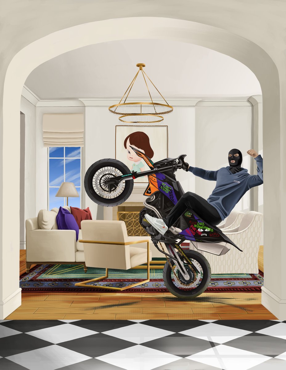 _dotpigeon's tweet image. 01/ 
A thread about ‘For the Culture’ and about my art 👇🧵