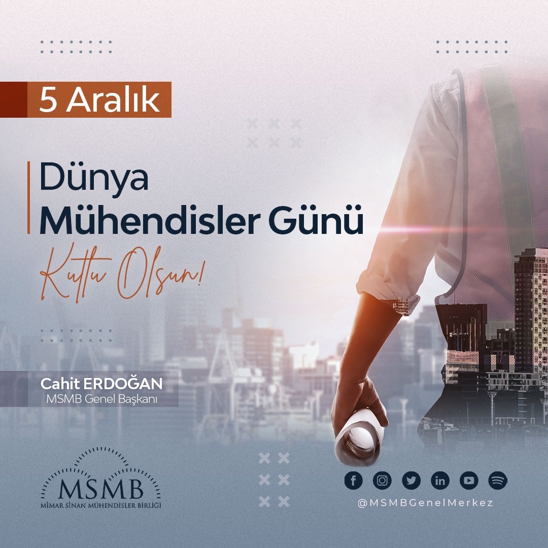 Mimar Sinan Mühendisler Birliği tweet media