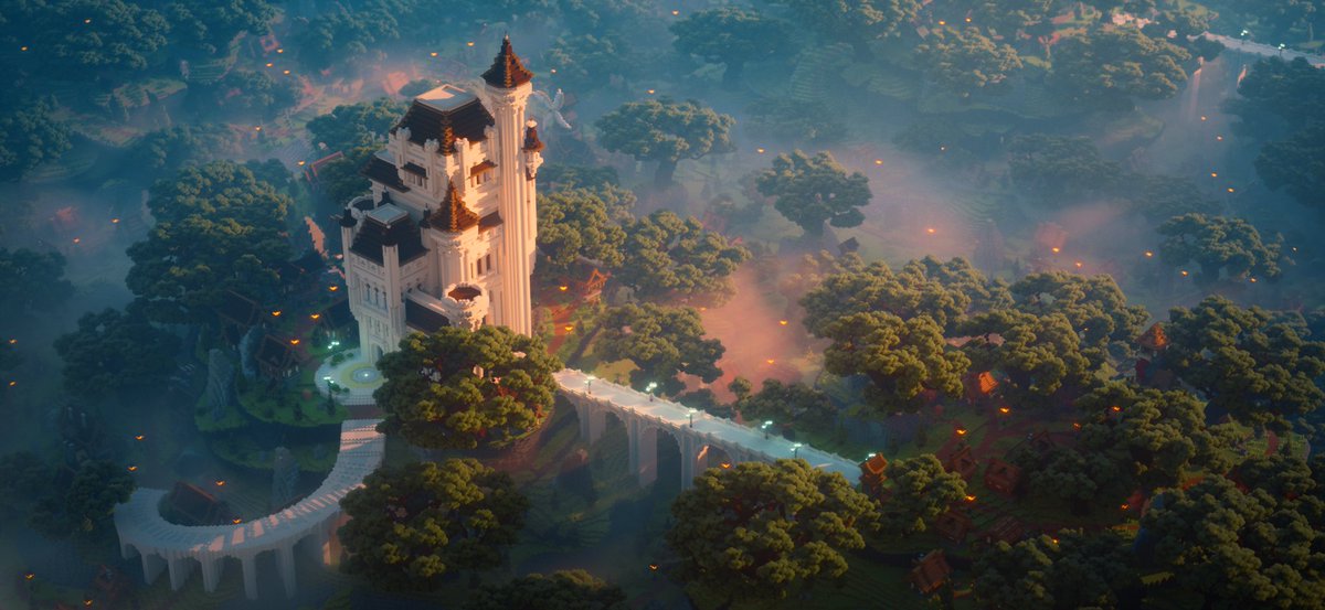 White castle
Built by me
Render <a href="/forrrsa/">Forsa</a> 
Built on <a href="/BuildersRefuge/">Builder's Refuge</a>
—
#Minecraft #minecraft建築コミュ #Minecraftbuilds #rendering #voxelart