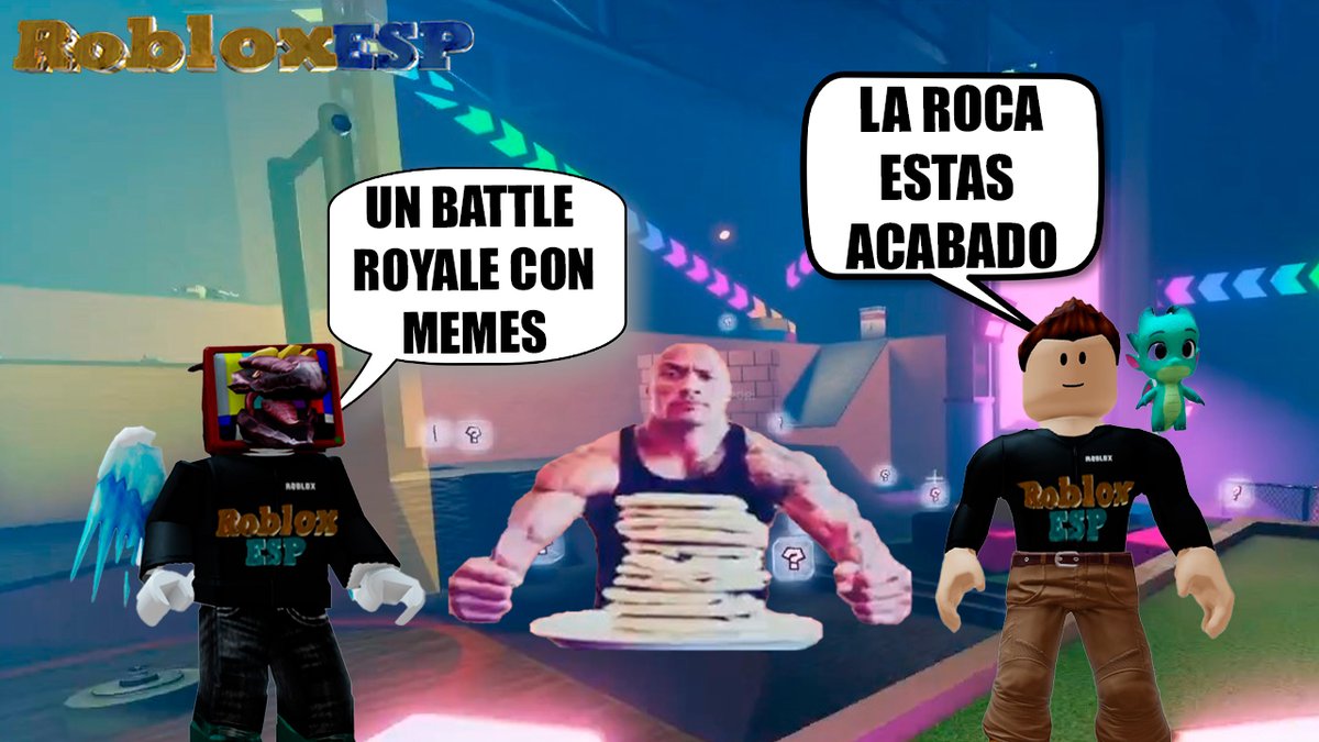 SoyRobloxESP's tweet image. 💣 BATTLE ROYALE en
Roblox RUNNING FROM THE INTERNET
Todos contra todos o contra los memes en este nuevo juego
👉 youtu.be/DR9666KyE3E
Déjanos tu👍en el vídeo
comparte🔁
y suscríbete🎮
#roblox #robloxEsp #juegos #videojuegos #español #youtubers #momentosDivertidos