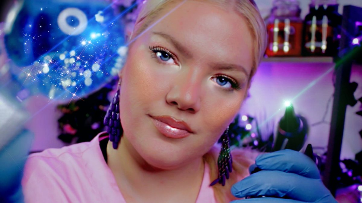 My new #asmr video is live 💖 link below for 4 hours of 💤