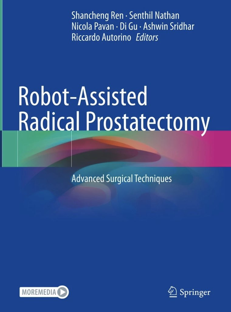 fabriziodalmoro's tweet photo. Our “Advanced Surgical Techniques” in the new book “Robot-Assisted Radical Prostatectomy”.
#CoRPUS and #PLEAT from Urology - @UniPadova Azienda Ospedale-Università Padova
Thanks to @ricautor and @Nicp85Pavan https://t.co/N2ws9cOaUm