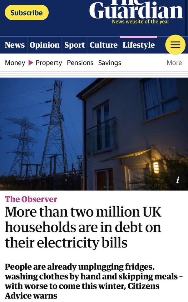 JamesMelville's tweet photo. The main reason we have high energy bills and millions of people are freezing &amp; skipping meals is because the UK has one of the lowest gas storage capacities in Europe and therefore, gas is imported from Norway. Don’t believe the government’s bullshit about the war. 
#energybills https://t.co/72AufKBHww