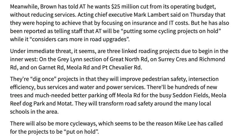 publicaddress's tweet photo. It's actually happening. These goons want to kill a fully consented and budgeted road improvement project that the community wants, needs and has waited years for – because it includes a bike lane. https://t.co/T7OXVnlfip https://t.co/snlrIpBgVK