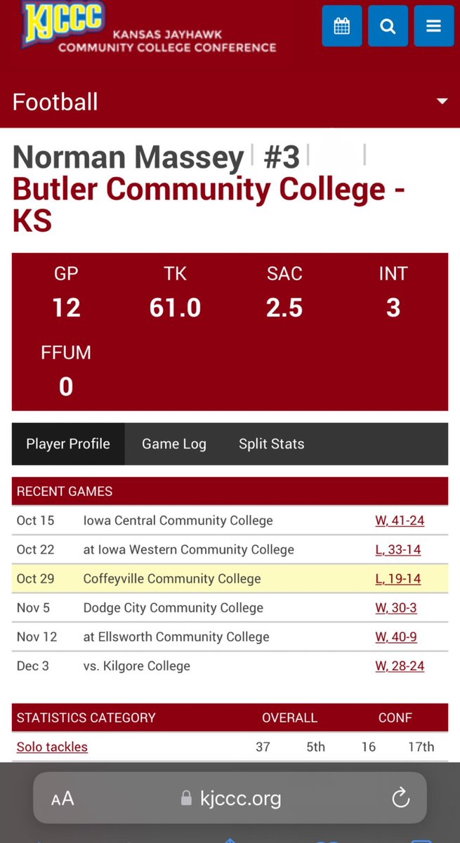 nm316_'s tweet image. Season Stats 💪🏾💯 Check me out 

hudl.com/v/2Jihtk