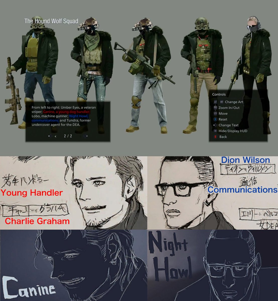 gakupon's tweet photo. ใใๆจๆฅๅฟใใฆใใใจใซใใ้้ใไฟฎๆญฃใใใใ
Canine โ Charlie Graham
Night Howl โ Dion Wilson
#ResidentEvil #ResidentEvilVillage #ResidentEvilReverse #BIOHAZARD #REBHFun #houndwolf #ใใคใชใใถใผใใดใฃใฌใใธ #ใใฆใณใใฆใซใ
https://t.co/rm0BaSu2u7
