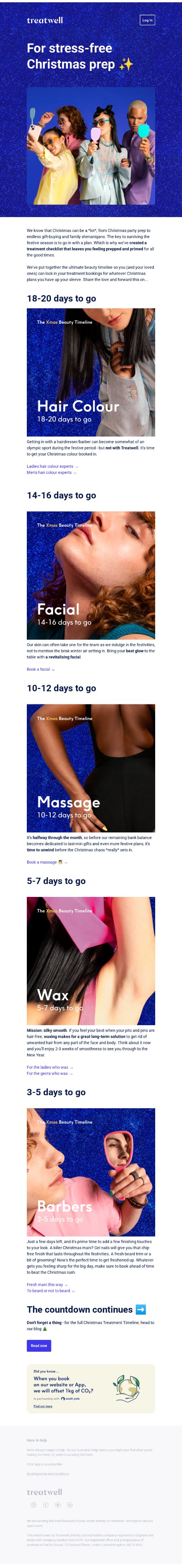 Treatwell massage deals