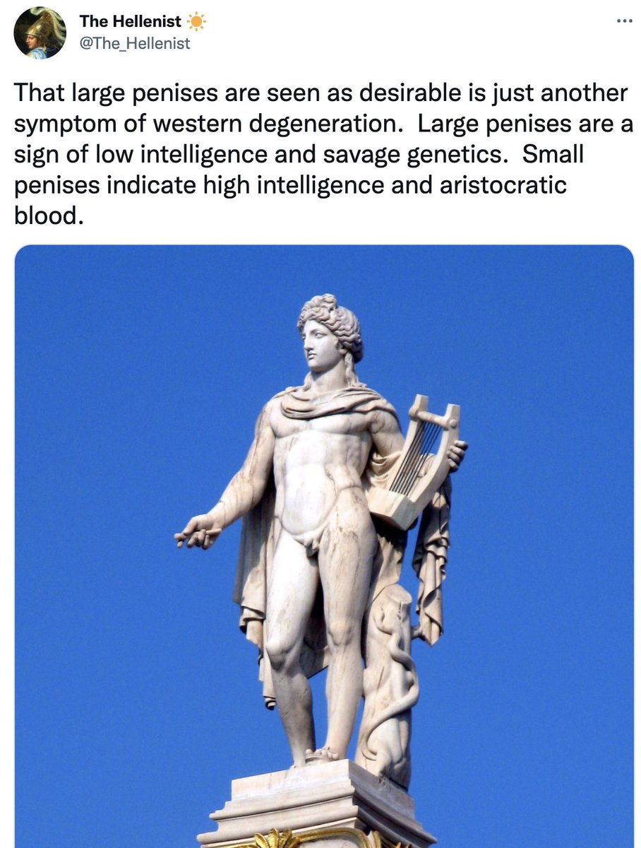 janecoaston's tweet photo. This is the platonic ideal of weirdo online trad posting, the zenith, the air up here is thin but the view is tremendous https://t.co/BqHNJrEP1G