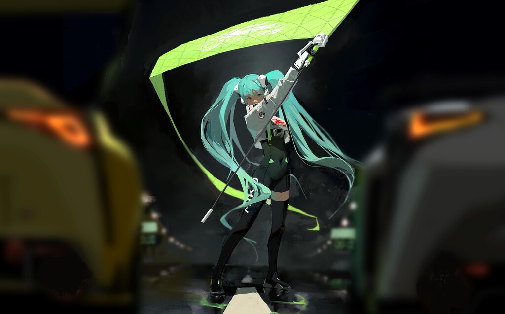 Anime Wallpapers on Twitter ""Racing Miku [Project Sekai] (5181x3221