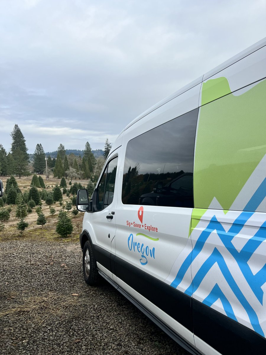 Where did you go to get your tree this past weekend? 🎄 We went to #explore Alpine #Oregon, Christmas tree capital of the world, and cut our own down! #sofun #tistheseason