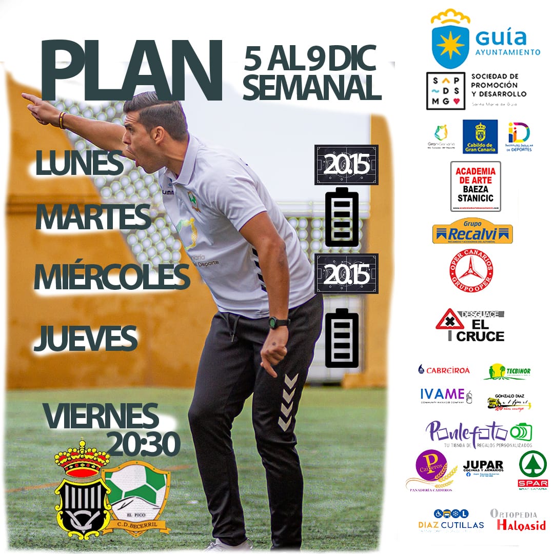 becerrilcd's tweet photo. Planning semanal del Primer equipo 💚🤍 https://t.co/J30VIt5zDz