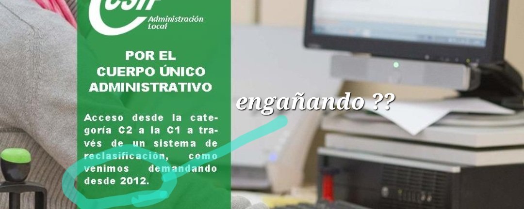 Anda nervioso algún sindicato al ver que la Coalición les va a sacar las vergüenzas y mentiras que todos esos años llevan diciendo a la administración general.

Ya reconocen que en 10 años no han conseguido nada, y pretenden que la gente confien en ellos. Menudos vende humos. 👎