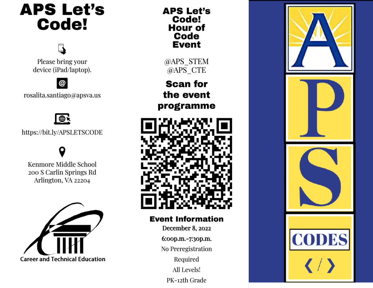 So many great sessions for ALL students! #APScodes2022
apsva.us/wp-content/upl…