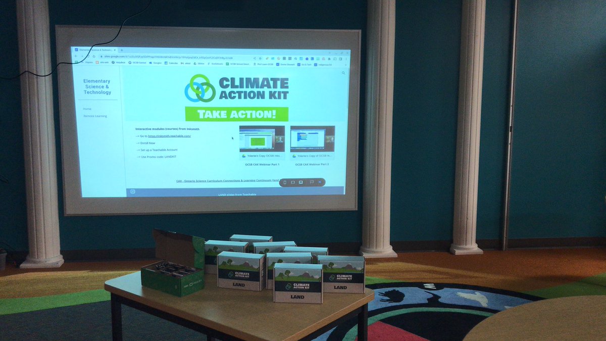 YKrawiecki's tweet photo. Excited to introduce @InkSmith3D #ClimateActionKits to @StIsabelOCSB for their lunch and learn! @mrjdaher
#ocsbCSEd #ocsbCodes https://t.co/xMNyksznTe