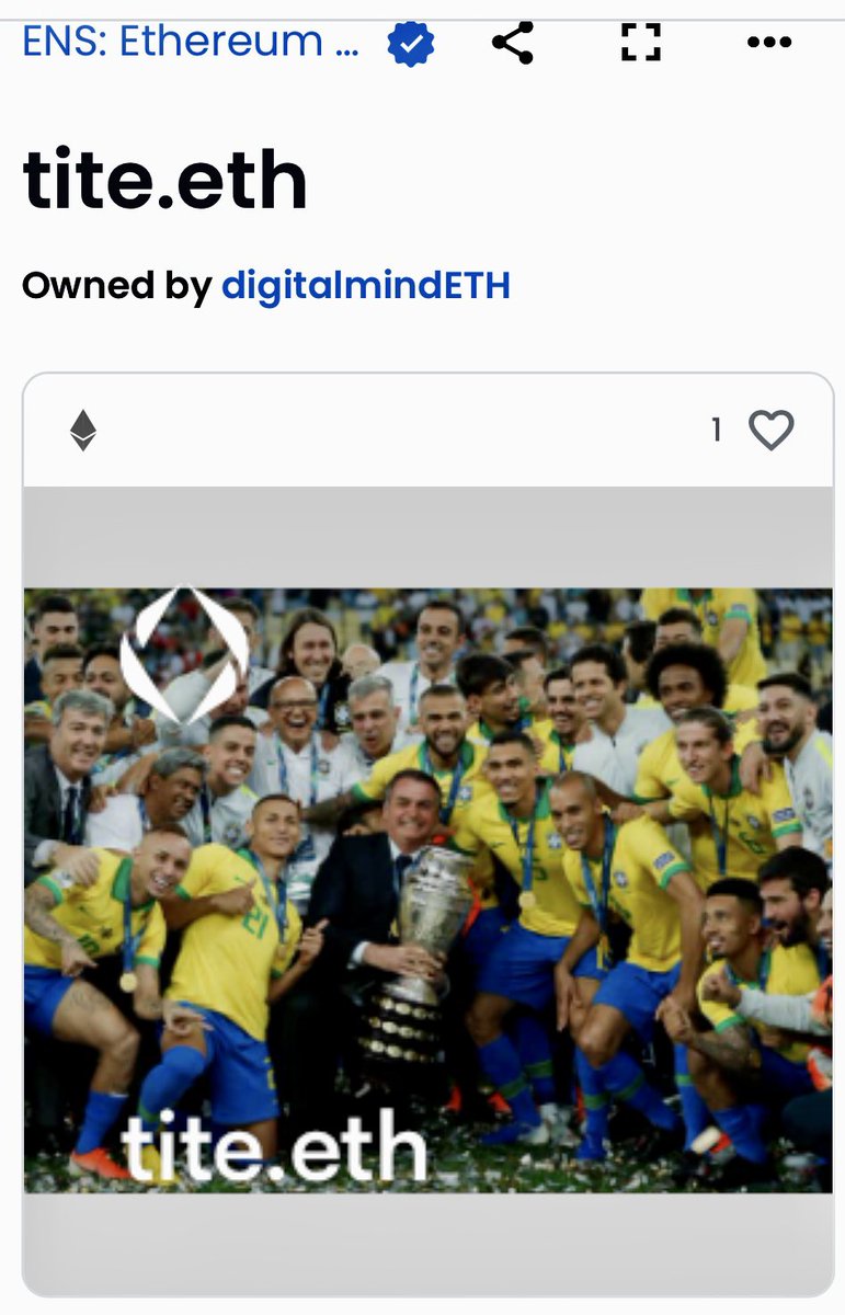 NaviAvatar1's tweet photo. @FIFAWorldCup @neymarjr Brazil 🇧🇷 wow - Great job from Champ Manager coach Tite.eth  $ENS https://t.co/XrU4MgcBMI https://t.co/PZuUIszGFj https://t.co/tLCE1ai0in https://t.co/QcEyzVllj6 #FIFAWorldCup #BrazilvsSouthKorea https://t.co/hwUI0jgpL0