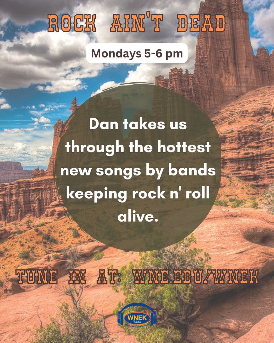 WNEKRadio's tweet photo. Happy last week of classes! Enjoy the shows for this week- for some of them, it is their last show until the Spring semester! Tune in at https://t.co/3fDJCsw4tB! https://t.co/sz6sbflNQQ