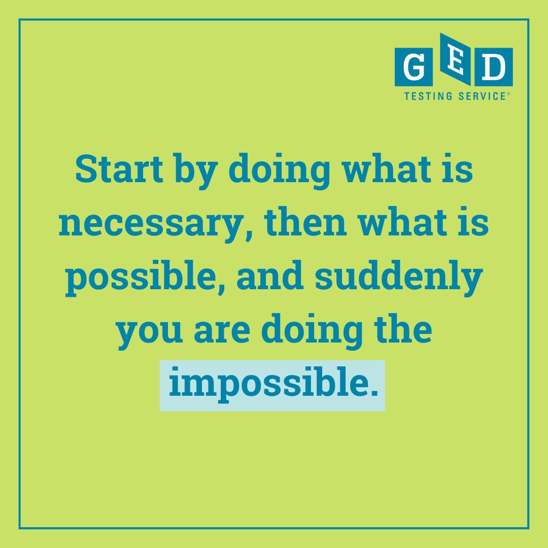 GEDTesting's tweet photo. Today is a new day and a new week, and in that lies a new opportunity for something special to happen.

#MondayMotivation #Motivation #GED https://t.co/hP60BiAPnb