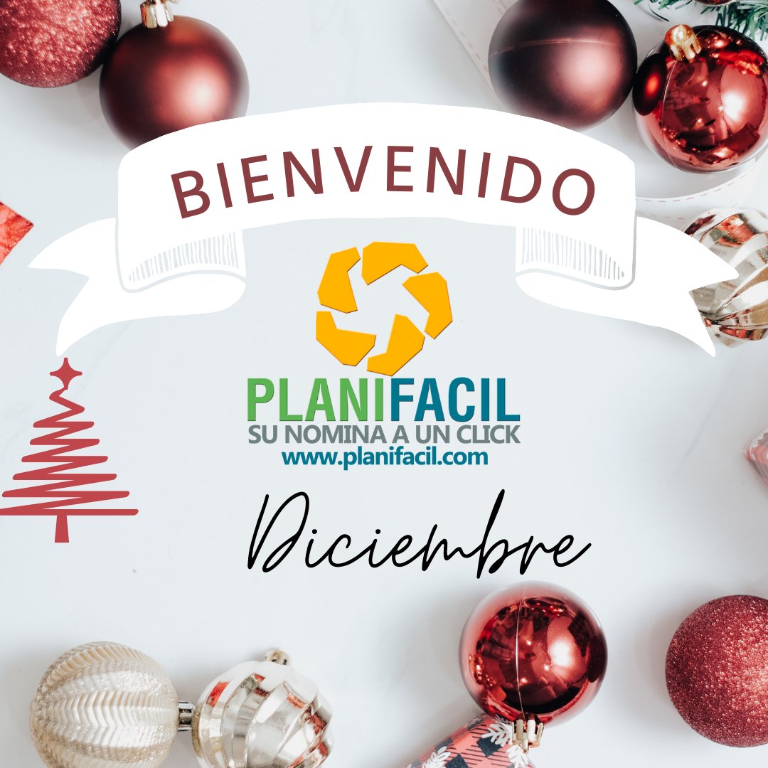 planifacil's tweet photo. Le damos la bienvenida a Diciembre, mes de esperanza,  mucha alegria y dias de fiesta.
#Planilla #Vacaciones #Planillafácil #HorasExtras  #décimotercermes #CartasdeTrabajo #sistemadeplanilla  #RecursosHumanos #Liquidaciones #PlanillaOnLine #Panamá 
#emprededoresonlinepty https://t.co/JUDL96kmCV