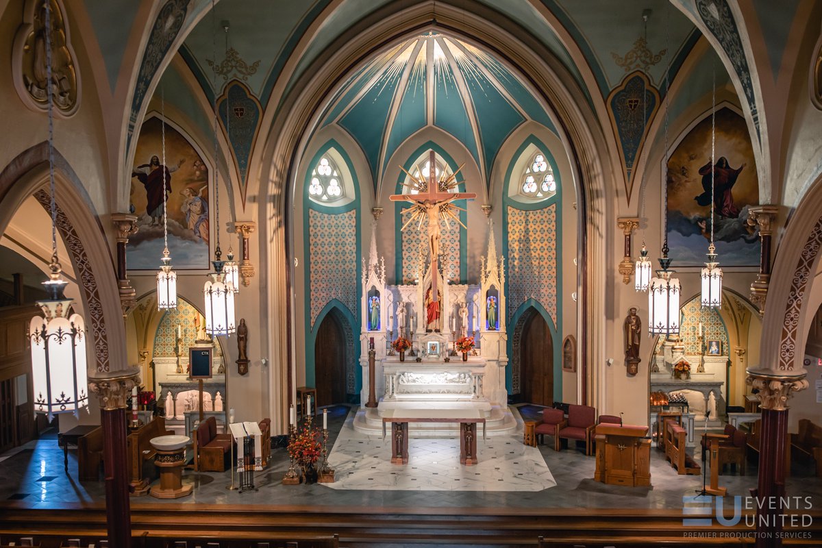 EventsUnited's tweet image. Events United headed to Christ the King Parish to install a full live streaming setup⚙️